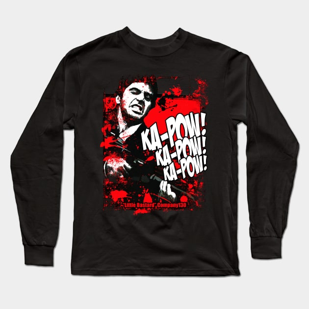 Ka-pow Long Sleeve T-Shirt by LittleBastard